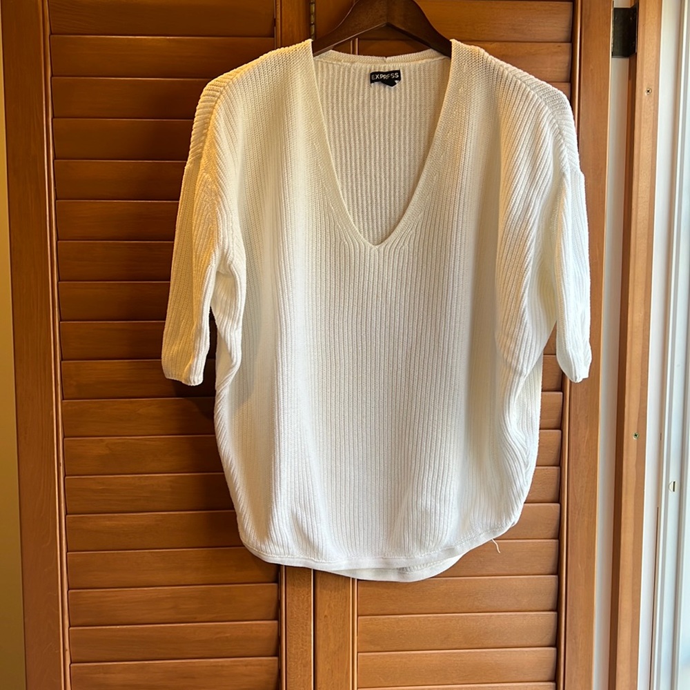 White sweater
